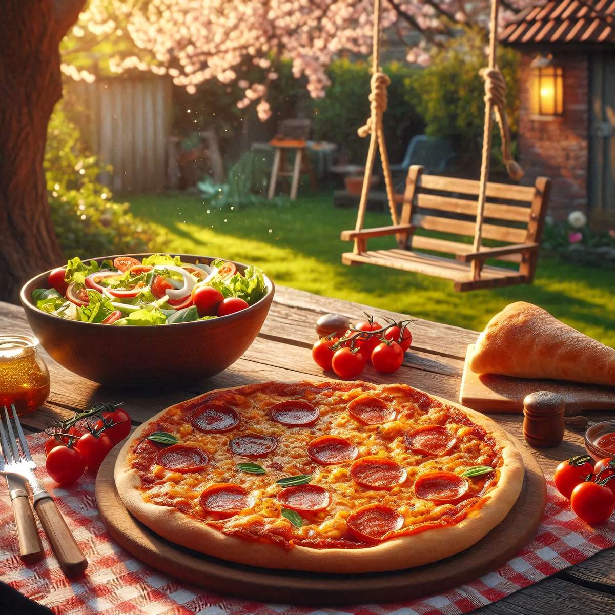 Pizza dobra na wszystko puzzle online