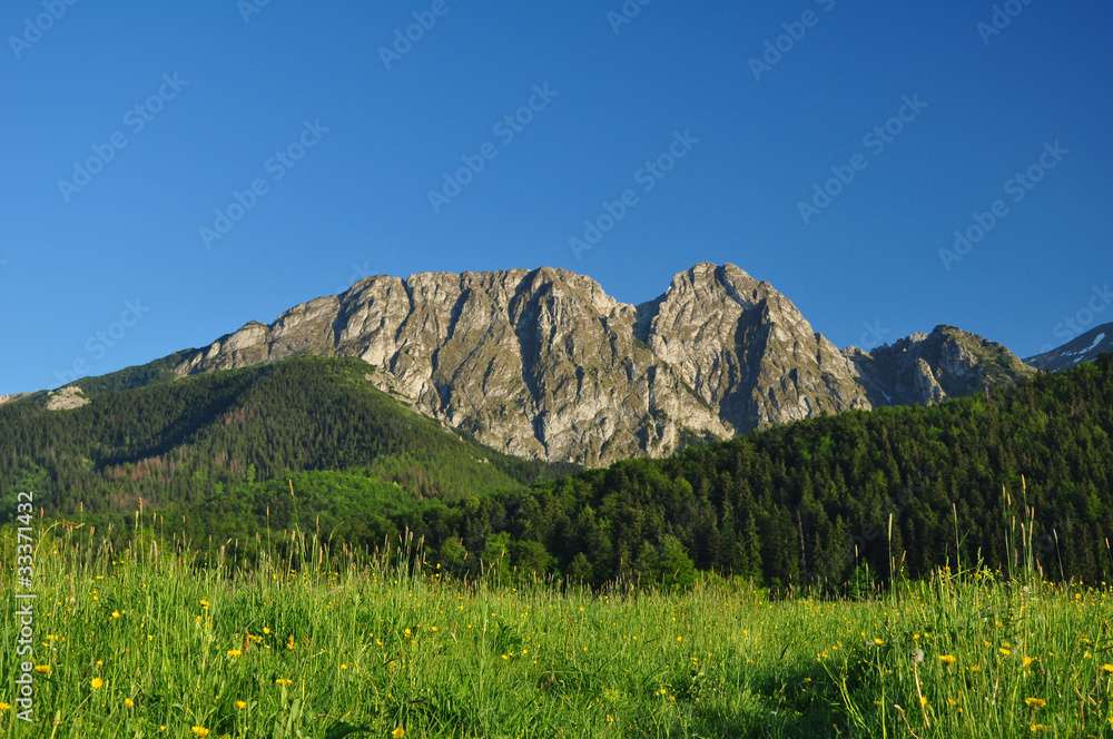 Góra Giewont w Tatrach puzzle online