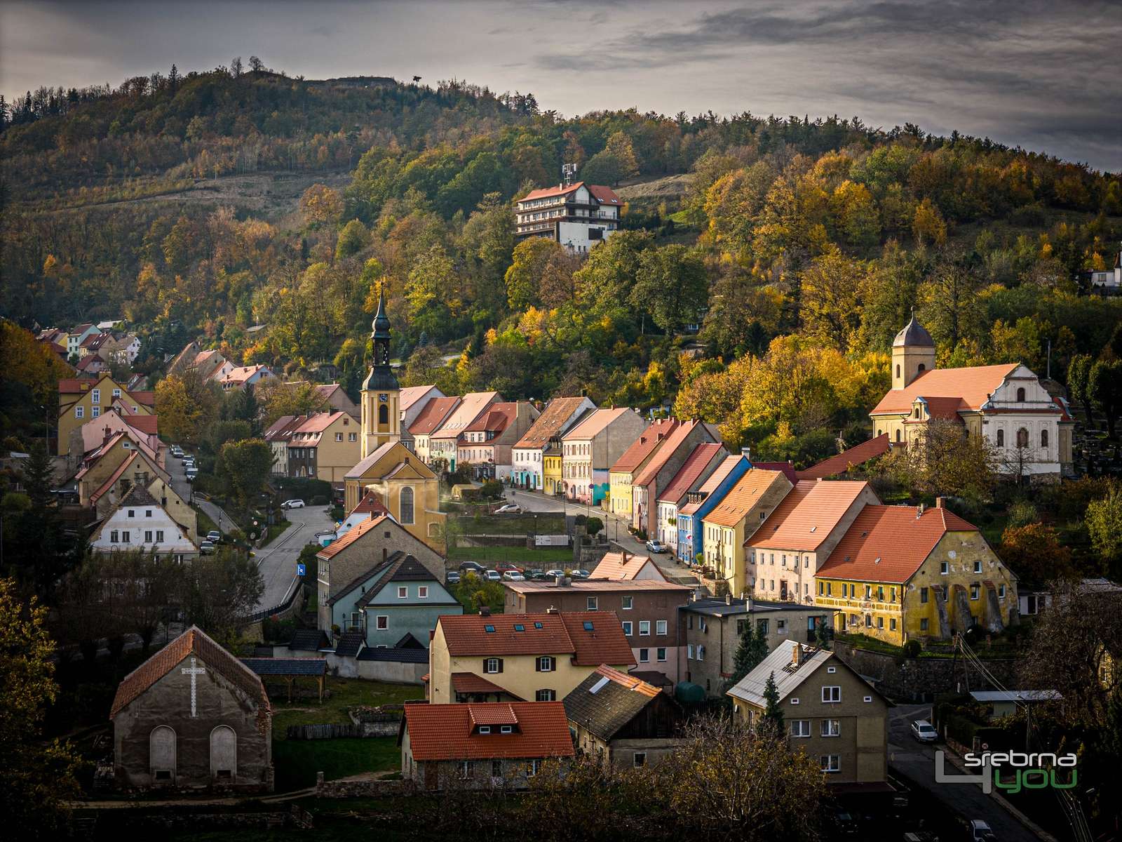 Panorama Srebrnej Góry puzzle online