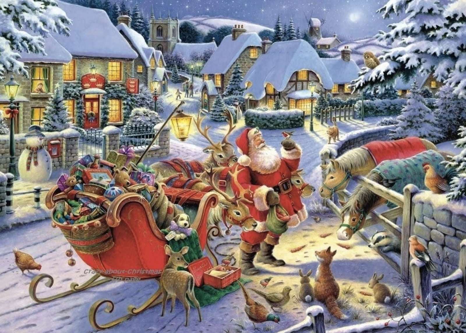 Trasa Bonne Père Noel puzzle online