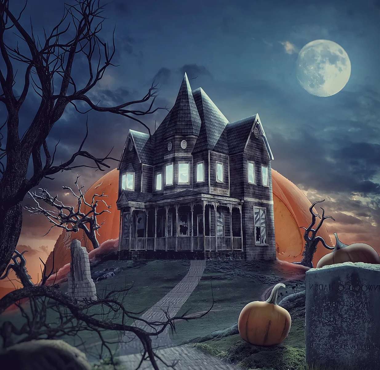 Halloween puzzle 1 puzzle online