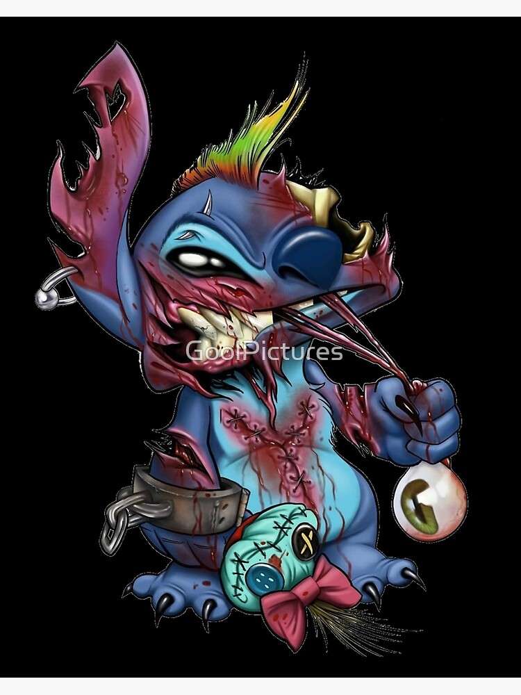 Stich Zombie puzzle online