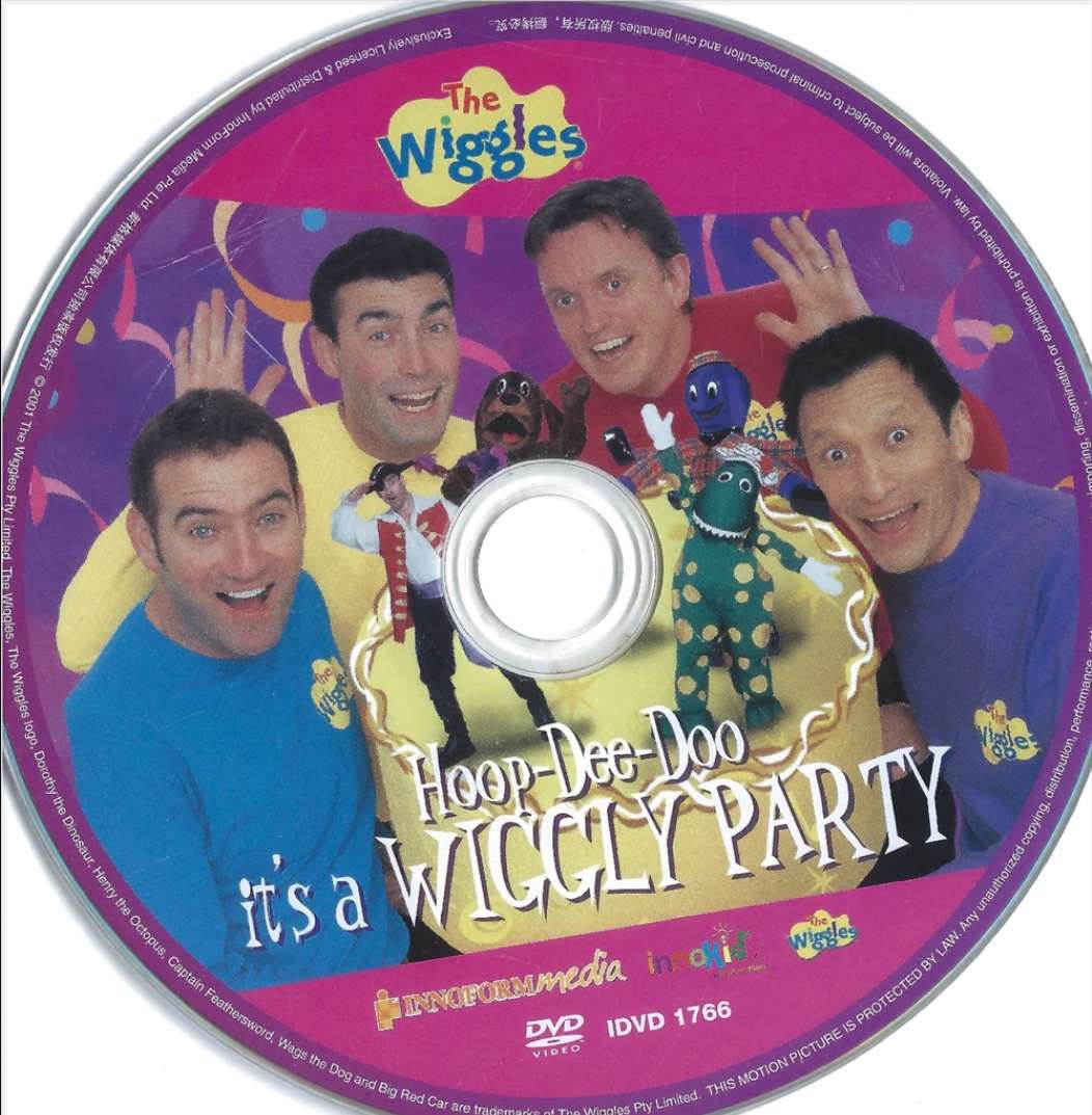 Hoop Dee Doo to Wiggly Party Disc 2000 Wiggles puzzle online